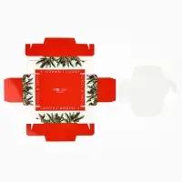 Коробка складная с пластиковой крышкой &laquo;Тепла и уюта&raquo;, 11.5 х 9 х 4 см