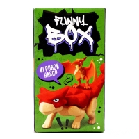 Игрушка - сюрприз Funny Box &laquo;Динозаврики&raquo;: фигурка, наклейки