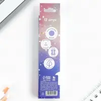 Карандаш простой, чёрнографитный без ластика &laquo;Космос&raquo;