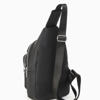 Рюкзак-слинг, 18*5,5*29 см, отд на молнии, 1 н/карман, черный Рюкзак-слинг, 18*5,5*29 см, отд на молнии, 1 н/карман, черный