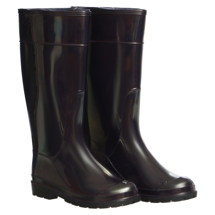 Сапоги женские С-11БВ, ПВХ, фиолетовые, размер 38