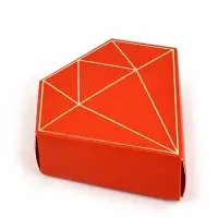 Коробка подарочная под бижутерию &laquo;Красная, тиснение&raquo;, 10 х 9 х 3.5 см