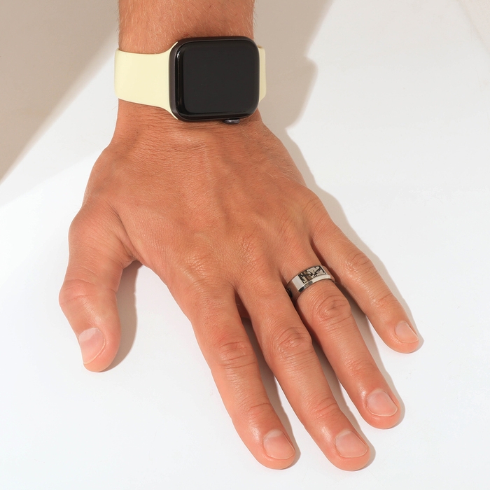 Кольцо «Япония» глаза, цвет чёрный в серебре, 19 размер Кольцо «Япония» глаза, цвет чёрный в серебре, 19 размер