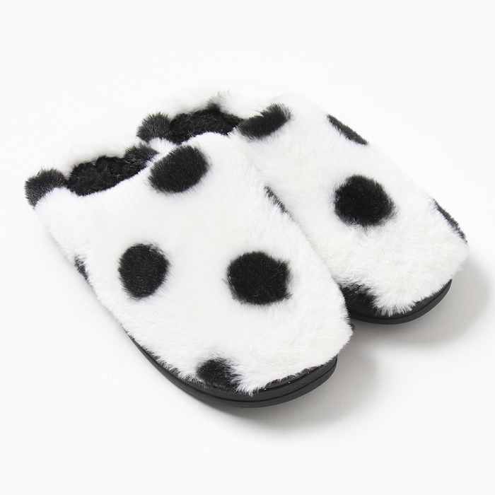 Тапочки женские, размер 36-37, белый Тапочки женские, размер 36-37, белый