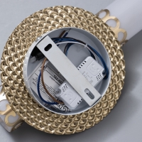 Бра "Нанта" LED 3000К золото 21,5х15х15см Бра "Нанта" LED 3000К золото 21,5х15х15см