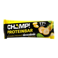 Батончик протеиновый Champ Банановый, 45 г Батончик протеиновый Champ Банановый, 45 г