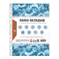 Файл-вкладыш А4 30мкм Calligrata матовый, вертикальный, 50шт Файл-вкладыш А4 30мкм Calligrata матовый, вертикальный, 50шт