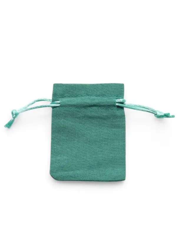 Мешочек подарочный &laquo;Хлопок&raquo;, 7&times;9 см, тиффани