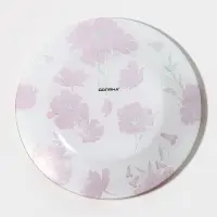 Тарелка стеклянная десертная Доляна &laquo;Красные маки&raquo;, d=20 см