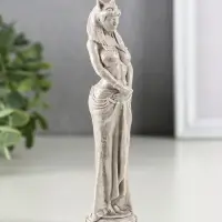 Фигура гипс "Богиня Египта" 14х3 см, под камень