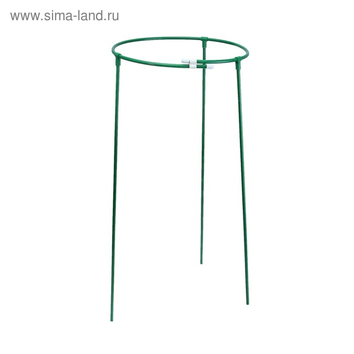 Кустодержатель, d = 50 см, h = 100 см, ножка d = 1 см, металл, зелёный, троеножка Кустодержатель, d = 50 см, h = 100 см, ножка d = 1 см, металл, зелёный, троеножка