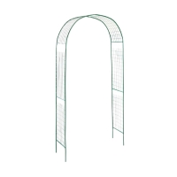 Арка садовая, разборная, 230 &times; 125 &times; 50 см, металл, зелёная, &laquo;Сетка&raquo;, Greengo