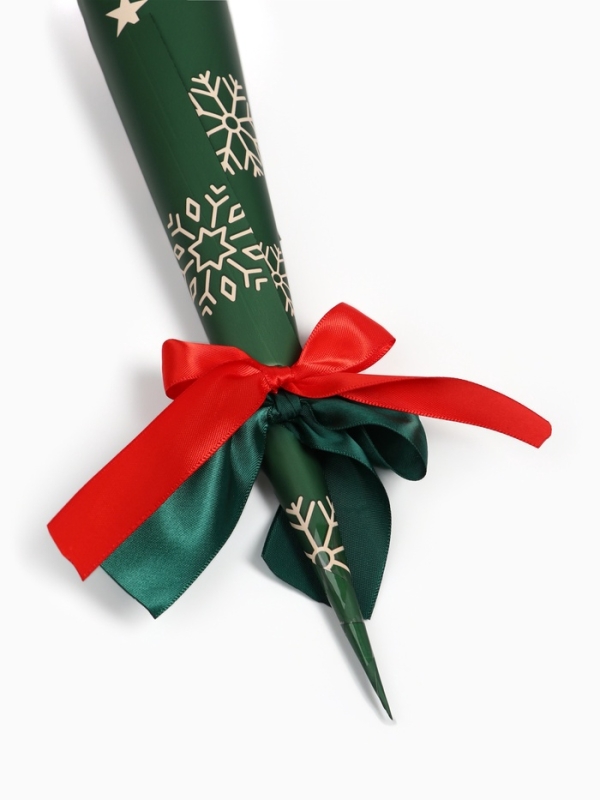 Новогодняя мыльная красная роза