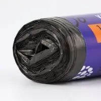 Мешки для мусора 120 л  ПНД,толщина 10 мкм, 10 шт в рулоне, цвет черный