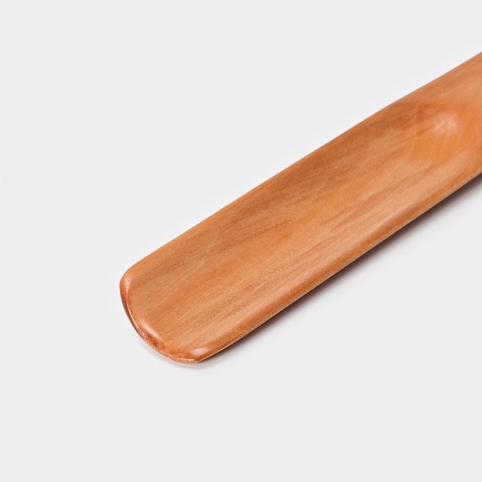 Ложка для обуви деревянная, с петелькой, 23,5&times;3,5 см