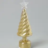 Фигура светодиодная "Елочка конус", 1 LED, 15х5 см, от бат. 3xAG13, Т/БЕЛЫЙ