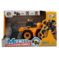 Конструктор винтовой &laquo;Погрузчик&raquo;, 2 в 1 робот-машина