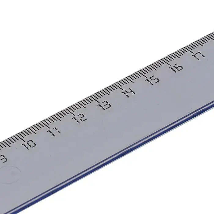 Линейка 30 см Стамм "Cristal", тонированная