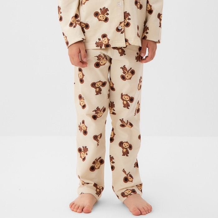 Пижама детская KAFTAN Чебурашка р.32 (110-116) Пижама детская KAFTAN Чебурашка р.32 (110-116)