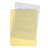 Папка-уголок, А4, 180 мкм, Calligrata, прозрачная, пастельная, молочная