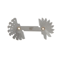 Резьбомер ТУНДРА, метрическая резьба, 0.5 - 7 мм