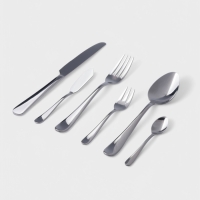 Вилка для торта Hanna Kn&ouml;vell Hertel, 13.5 см, толщина 2 мм, нержавеющая сталь, серебристая