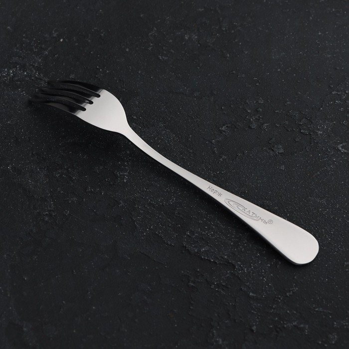 Вилка десертная из нержавеющей стали &laquo;Классика&raquo;, длина 18.1 см, толщина 2 мм