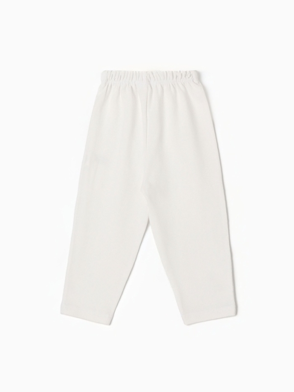 Брюки для мальчика MINAKU, цвет молочный, рост 104 см