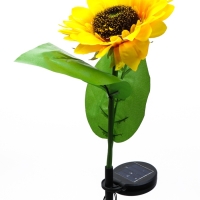 Штекер с подсветкой "Подсолнух" 15х5см/65см