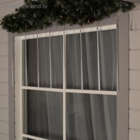 Гирлянда &laquo;Сосульки&raquo; 2.5 &times; 0.5 м, IP65, прозрачная нить, 288 LED, свечение мульти с эффектом стекания, 12 В