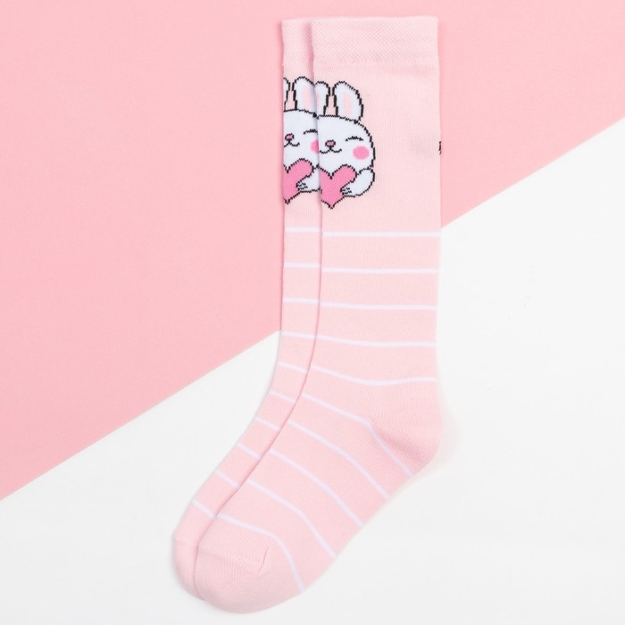 Гольфы детские KAFTAN &laquo;Зайчик&raquo;, 14-16 см, цвет розовый