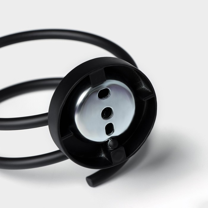 Держатель для фена Штольц St&ouml;lz Loft basic, цвет чёрный