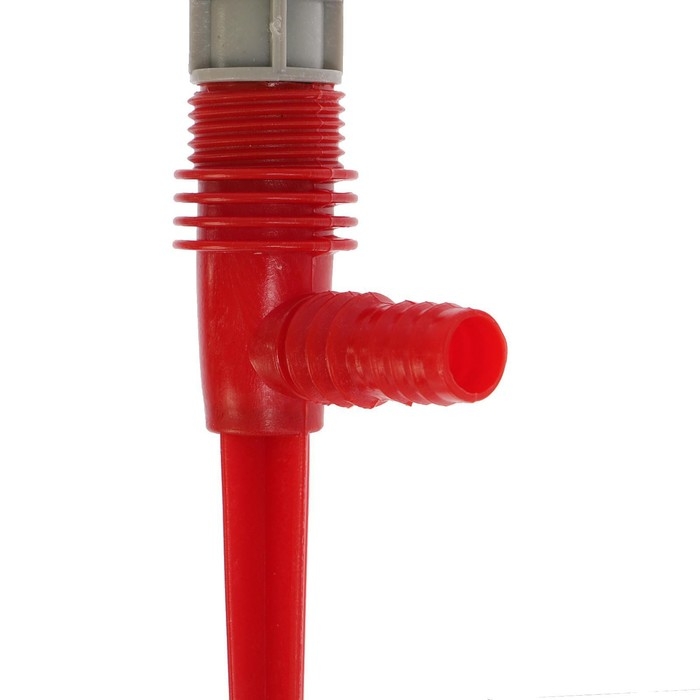 Распылитель 4-лепестковый, 28 см, штуцер под шланги 1/2", 3/4", пика, ABS пластик, Greengo