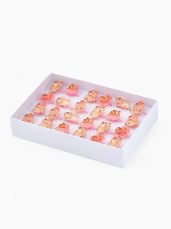 Кольцо &laquo;Выбражулька&raquo; капибара, форма МИКС, цветное, безразмерное