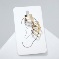 Серьги «Каффы» набор 3 шт., узор, цвет золото Серьги «Каффы» набор 3 шт., узор, цвет золото