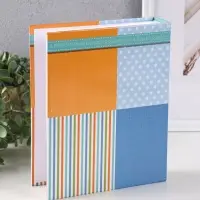 Фотоальбом 200 фото 10X15см, "Мишка с цыплёнком", ПП карм.