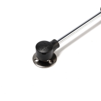 Газлифт 120N CAPPIO, доводчик, бесшумное открывание/закрывание, черный, 2 шт.