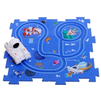Трек-пазл &laquo;Приключения в космосе&raquo;, работает от батареек