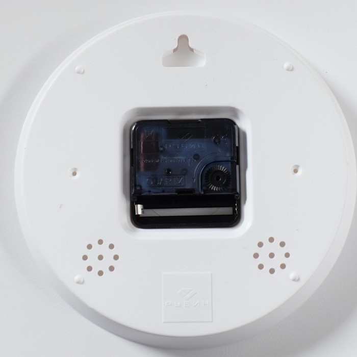 Часы настенные, интерьерные, 29 &times; 29 см, бесшумные, черные