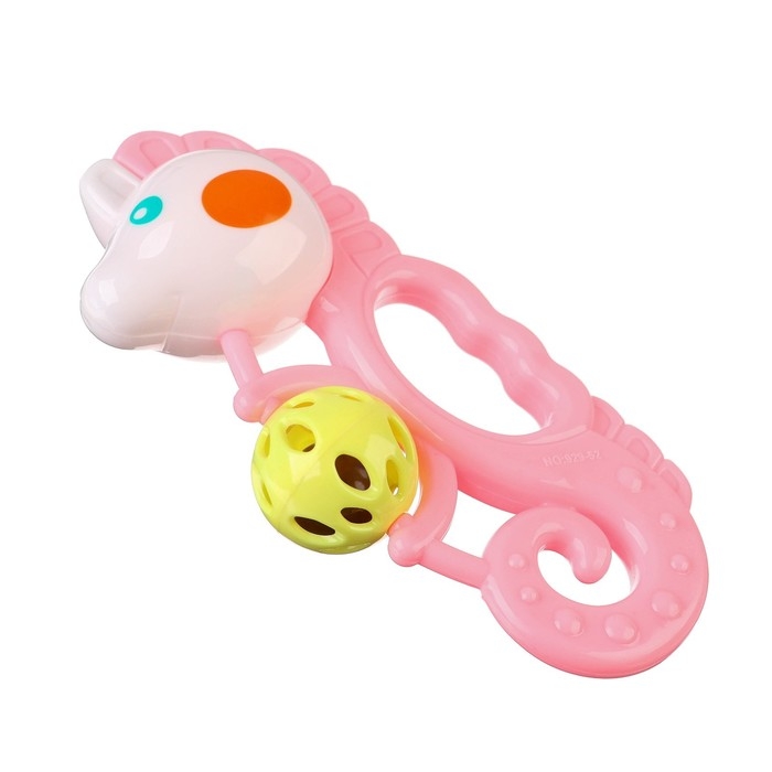 Погремушка &laquo;Морской конек&raquo;, цвет МИКС, Крошка Я