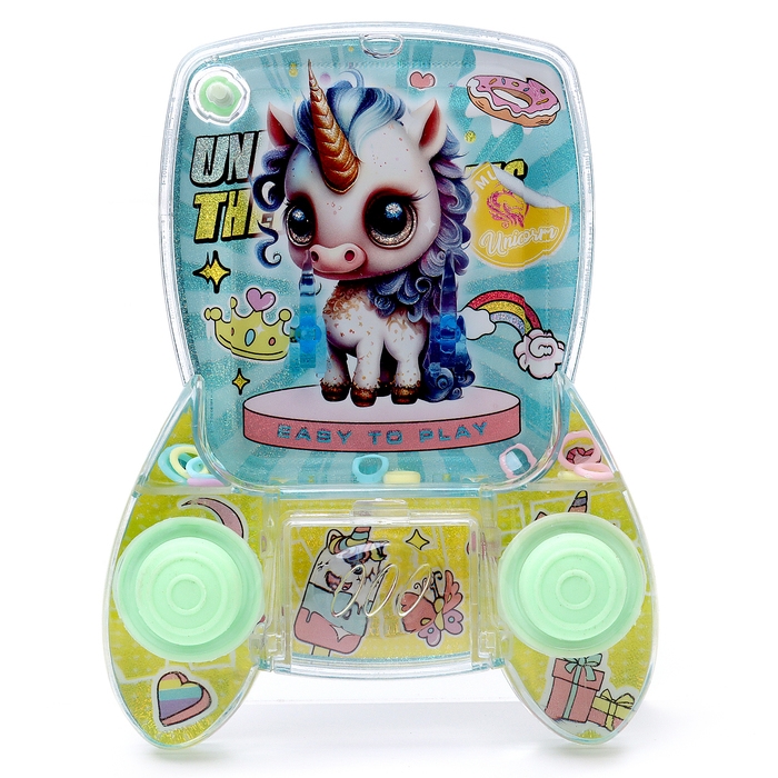 Водная игра с колечками &laquo;Единорог&raquo;, вид МИКС