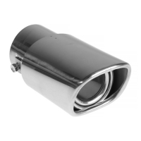 Насадка на глушитель 150&times;63 мм, посадочный 63 мм