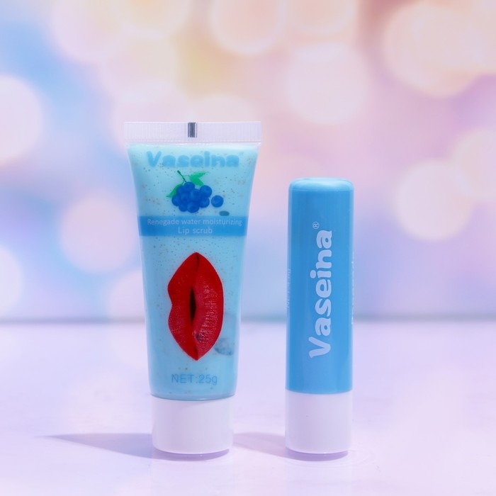 Набор для губ &laquo;Смородина&raquo; : бальзам и скраб