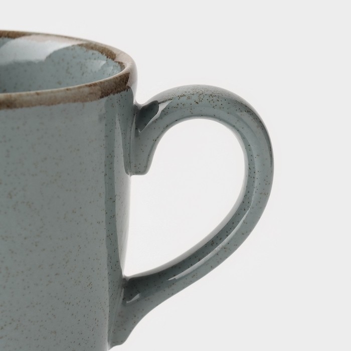 Кружка фарфоровая Pearl, 350 мл, цвет синий Кружка фарфоровая Pearl, 350 мл, цвет синий