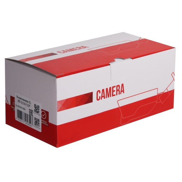 Видеокамера EL IB5.0(2.8-12)P, IP, 1/2.8&rdquo; 5Мп Progressive Scan CMOS (16:9), 2.8-12 мм, РоЕ