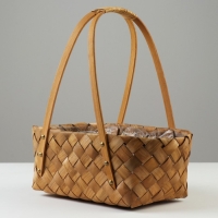 Набор корзин плетеных, 31х21х13/35,5 см, 22х15.5х13,5/31,5 см, 2 шт, секвойя Набор корзин плетеных, 31х21х13/35,5 см, 22х15.5х13,5/31,5 см, 2 шт, секвойя