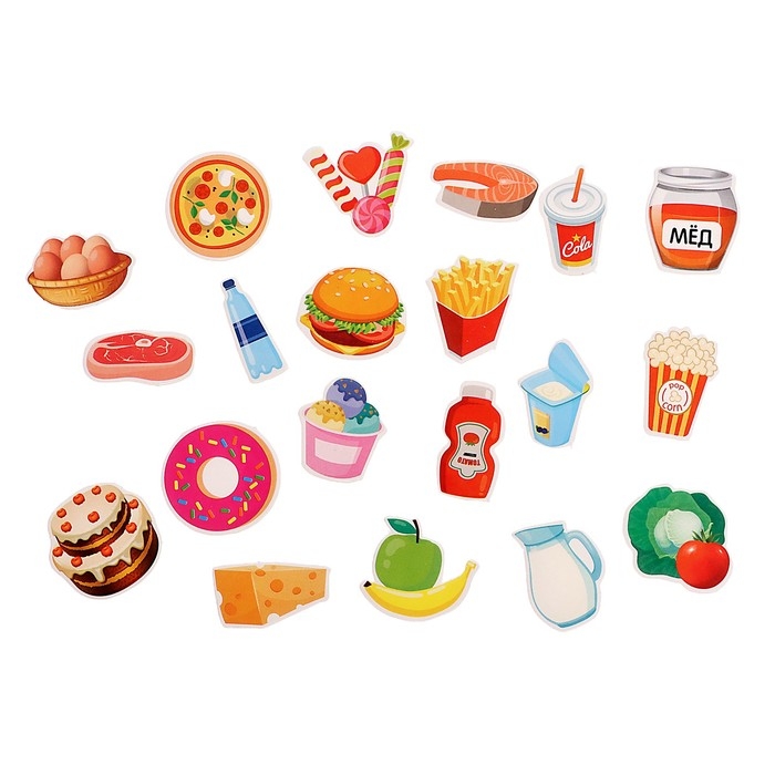 IQ-игра с прищепками &laquo;Вредное и полезное&raquo;