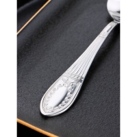 Ложка чайная &laquo;Беркли&raquo;, длина 14,4 см, толщина 2 мм, цвет серебряный