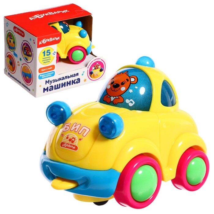 Интерактивная игрушка &laquo;Музыкальная машинка&raquo;, МИКС