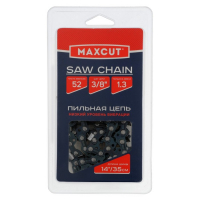 Цепь MAXCUT 91LV-52E, длина шины 14 дюймов, 3/8", 1.3 мм, 52 звена, шина 35 см